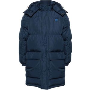 Maison Kitsuné, Heren, Jassen, Blauw, Maat: S