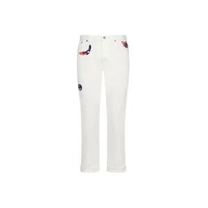 Dior Witte Katoenen Jeans voor Heren , White , Heren , Maat: W31