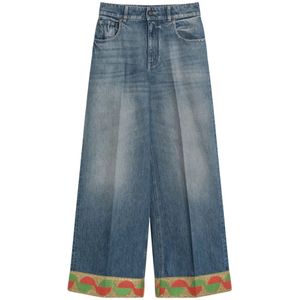 Valentino Garavani, Dames, Jeans, Blauw, Maat: W26