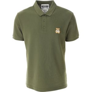 Moschino, Heren, Tops, Groen, Maat: 2XL Katoen,