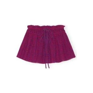 Ganni Skirts , Purple , Dames , Maat: S