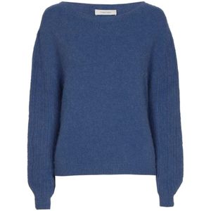 Marie Méro, Dames, Truien, Blauw, Maat: S Wol,