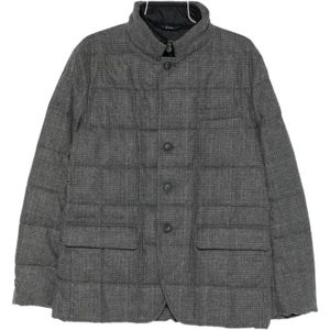 Fay, Heren, Jassen, Grijs, Maat: XL Wol,