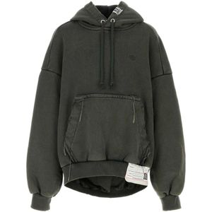 Mihara Yasuhiro, Heren, Sweatshirts & Hoodies, Grijs, Maat: L Katoen,