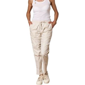 Mason's, Dames, Broeken, Beige, Maat: XS Katoen,