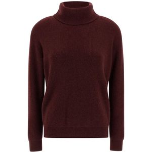 Brunello Cucinelli, Dames, Truien, Rood, Maat: XS Kasjmier,