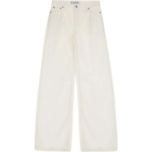 Please, Dames, Broeken, Wit, Maat: M Katoen,