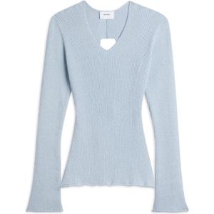 Axel Arigato, Dames, Truien, Blauw, Maat: M Katoen,