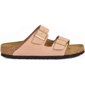 Birkenstock, Dames, Schoenen, Roze, Maat: 37 EU Leer,