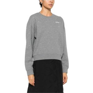 MC2 Saint Barth, Dames, Sweatshirts & Hoodies, Grijs, Maat: S Katoen,