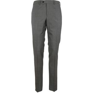 Massimo Piombo, Heren, Broeken, Grijs, Maat: S Leer,