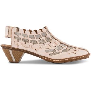 Rieker, Dames, Schoenen, Roze, Maat: 41 EU Leer,