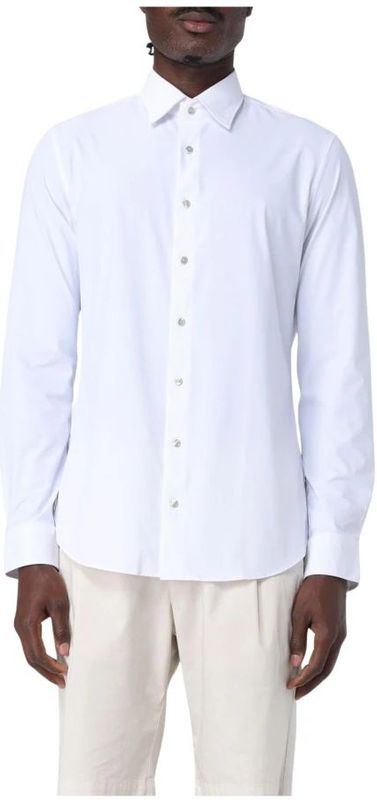 Michael Kors, Heren, Overhemden, Wit, Maat: XL