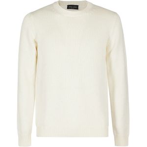 Roberto Collina, Heren, Truien, Beige, Maat: XL Wol,