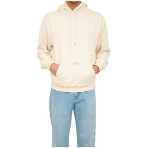 Gcds, Heren, Sweatshirts & Hoodies, Wit, Maat: M Katoen,