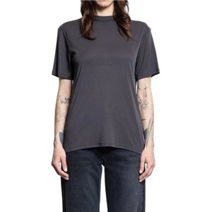 Studio Nicholson, Dames, Tops, Grijs, Maat: M Jersey,