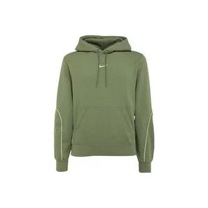Nike Sweatshirts & Hoodies , Green , Heren , Maat: XL