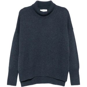 Lisa Yang, Dames, Truien, Blauw, Maat: M Kasjmier,