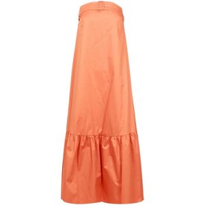 Kaos, Dames, Jurken, Oranje, Maat: XS Katoen,