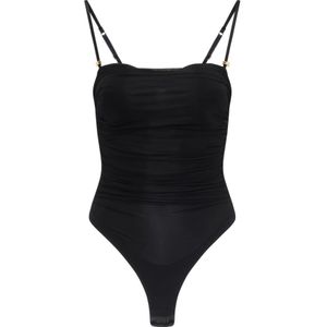 Elisabetta Franchi, Dames, Badkleding, Zwart, Maat: XL