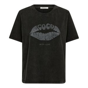 Co'Couture, Dames, Tops, Zwart, Maat: M