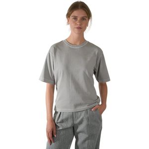 Closed, Dames, Tops, Grijs, Maat: L Katoen,