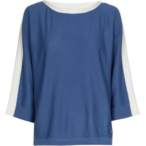 Marie Méro, Dames, Truien, Blauw, Maat: S Katoen,