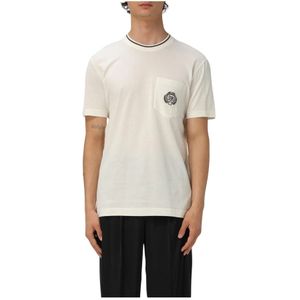 Dolce & Gabbana, Heren, Tops, Wit, Maat: S