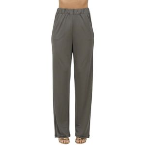 Max Mara, Dames, Broeken, Groen, Maat: S Jersey,