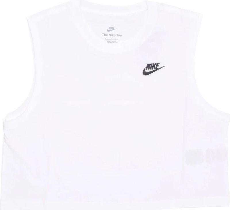 Nike, Dames, Tops, Wit, Maat: XS Katoen,