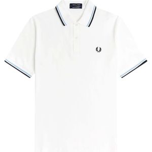 Fred Perry, Heren, Tops, Wit, Maat: XS Katoen,