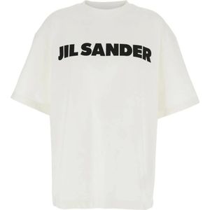 Jil Sander, Heren, Tops, Wit, Maat: L