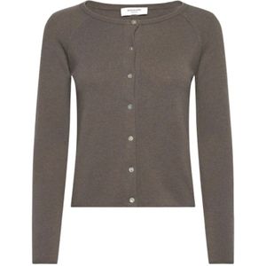 Rosemunde, Dames, Truien, Bruin, Maat: M Wol,