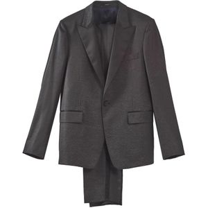 Paul Smith, Heren, Pakken, Zwart, Maat: M Wol,