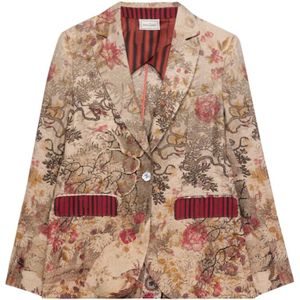 Pierre-Louis Mascia, Dames, Jassen, Veelkleurig, Maat: S Zijde,