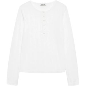 Anine Bing, Dames, Tops, Wit, Maat: XS