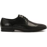 Kazar - Elegante Zwarte Halfschoenen - Heren - Leer