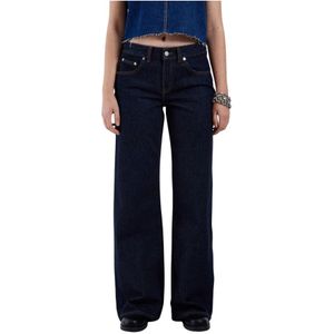 Dr. Denim, Dames, Jeans, Blauw, Maat: W28 Katoen,