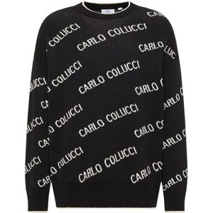 Carlo Colucci, Heren, Truien, Zwart, Maat: L