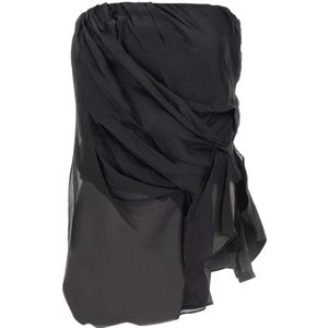 The Garment, Dames, Tops, Zwart, Maat: 2XS Viscose,