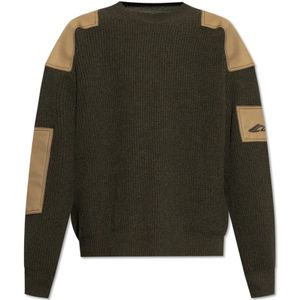 Dsquared2, Heren, Truien, Groen, Maat: M Wol,