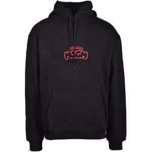 Msgm, Dames, Sweatshirts & Hoodies, Zwart, Maat: S Katoen,