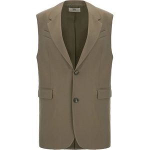 Ami Paris, Dames, Jassen, Grijs, Maat: 2XS Wol,