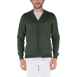 A.p.c., Heren, Truien, Groen, Maat: L Katoen,