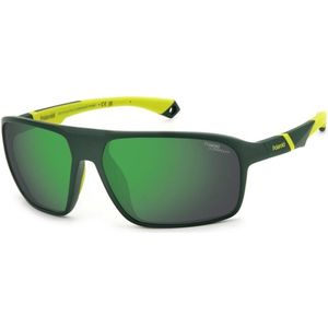 Polaroid - Zonnebril - Zwart - Heren - 64 MM