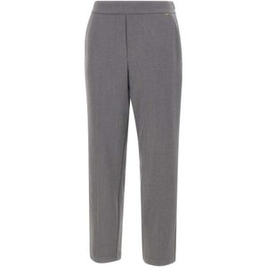 Kaos, Dames, Broeken, Grijs, Maat: L Viscose,