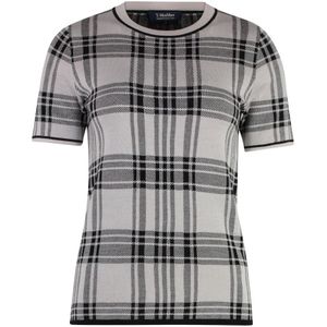 Max Mara, Dames, Tops, Grijs, Maat: S Wol,