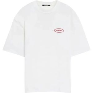Jacquemus, Heren, Tops, Wit, Maat: XL Katoen,