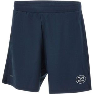 Emporio Armani Ea7, Heren, Korte broeken, Blauw, Maat: S