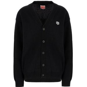 Kenzo, Heren, Truien, Zwart, Maat: S